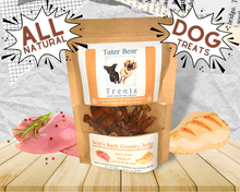 Load image into Gallery viewer, Bear&#39;s Back Country Jerky -  All Natural Home Baked Dog Treats
