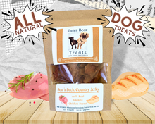 Load image into Gallery viewer, Bear's Back Country Jerky -  All Natural Home Baked Dog Treats