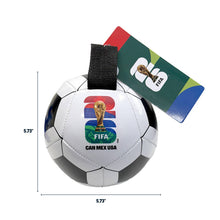 Load image into Gallery viewer, 2026 FIFA World Cup Soccer Ball Pet Toy
