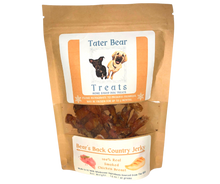 Load image into Gallery viewer, Bear&#39;s Back Country Jerky -  All Natural Home Baked Dog Treats
