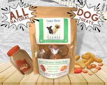 Load image into Gallery viewer, Bear&#39;s (Peanut) Butter Balls -  All Natural Home Baked Dog Treats
