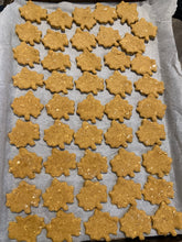 Load image into Gallery viewer, Cousin Razia's Maple Pumpkin Snaps -  All Natural Home Baked Dog Treats