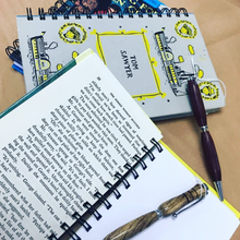 Load image into Gallery viewer, Vintage Hardcover Note book - Attic Journal