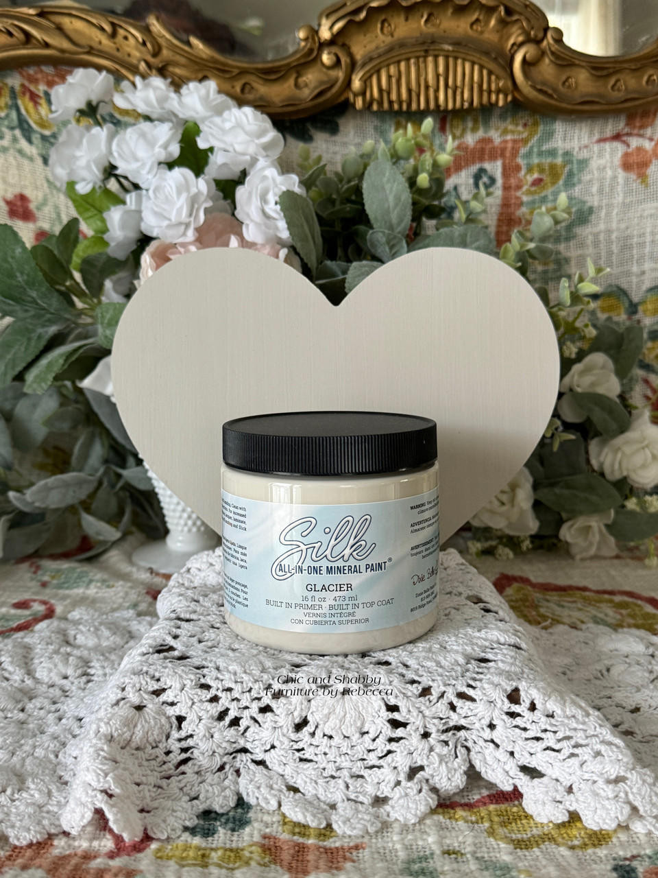 Glacier Silk All-In-One Mineral Paint - Dixie Belle Paint Company
