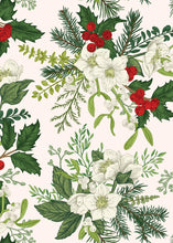 Load image into Gallery viewer, Holiday Holly - A3 Rice Decoupage Paper