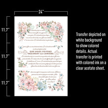 Load image into Gallery viewer, Pure Light Floral - Transfers