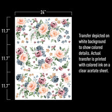 Load image into Gallery viewer, Watercolor Bloom - Transfers