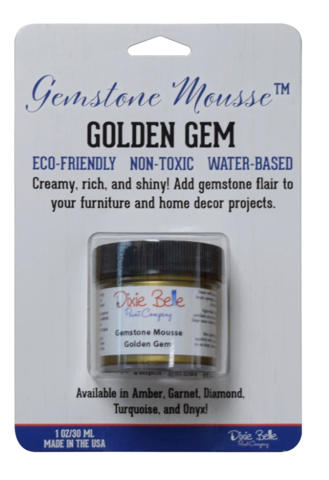 Golden Gem Gemstone Mousse - Dixie Belle Paint Company SOLD OUT