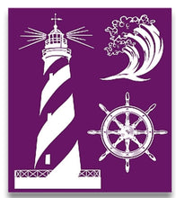 Load image into Gallery viewer, Nautical Silkscreen Stencil - Dixie Belle Paint Company