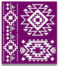 Load image into Gallery viewer, Western Boho Silkscreen Stencil - Dixie Belle Paint Company