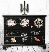 Load image into Gallery viewer, Floral Amour Hokus Pokus Image Transfer