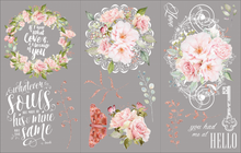 Load image into Gallery viewer, Floral Amour Hokus Pokus Image Transfer