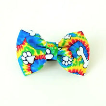 Load image into Gallery viewer, Tie Dye Dog Bow Tie
