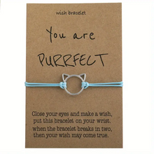 Load image into Gallery viewer, Cat Bracelet (You Are Purrfect)
