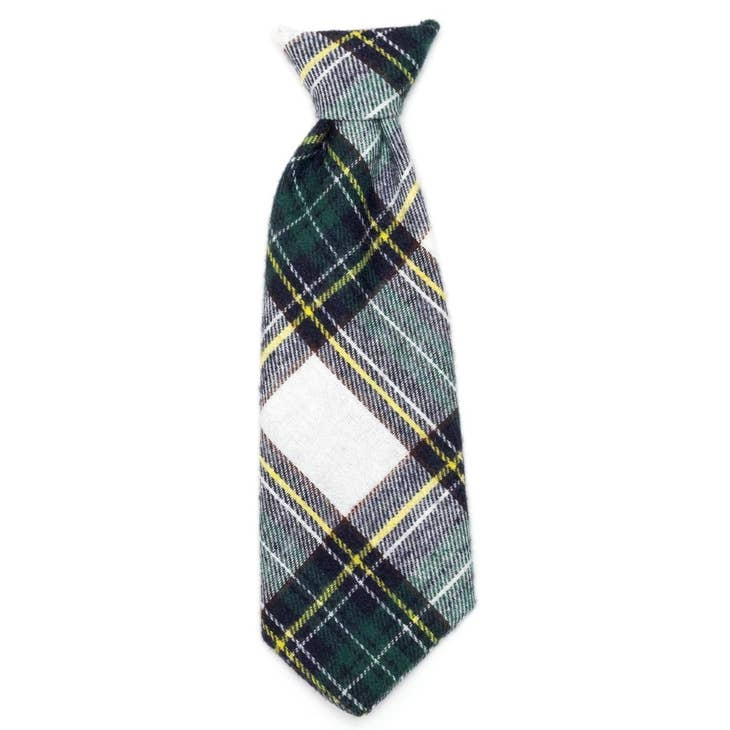 Stewart Tartan Green Neck Tie