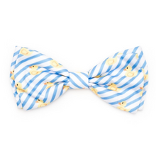 Load image into Gallery viewer, Stripe Rubber Duck Bow Tie
