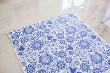 Load image into Gallery viewer, Blue Glass Ornate Decoupage Paper - Dixie Belle
