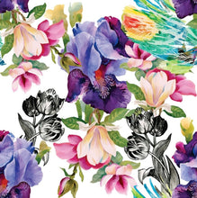 Load image into Gallery viewer, Colorful Floral with Black/White Decoupage Paper - Dixie Belle
