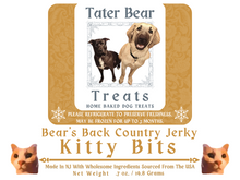 Load image into Gallery viewer, (Kitty Bits) Bear&#39;s Back Country Jerky -  All Natural Home Baked Dog Treats
