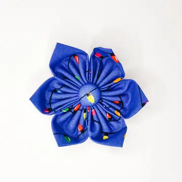 Lights Dog Collar Flower