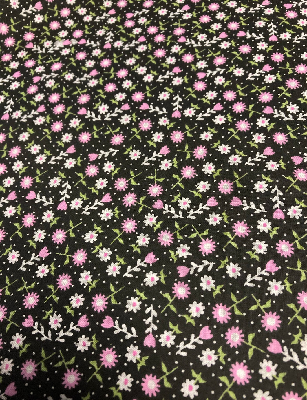 Tiny Daisies Tie-On Dog Bandana