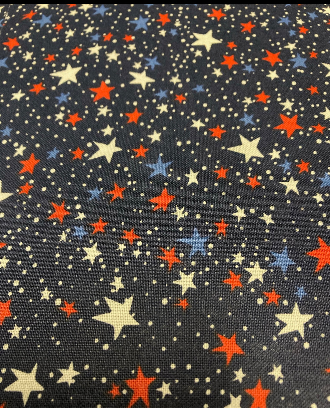 Blue Stars Tie-On Dog Bandana