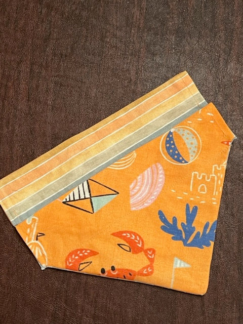 Beach Vibes Reversible Collar Bandana