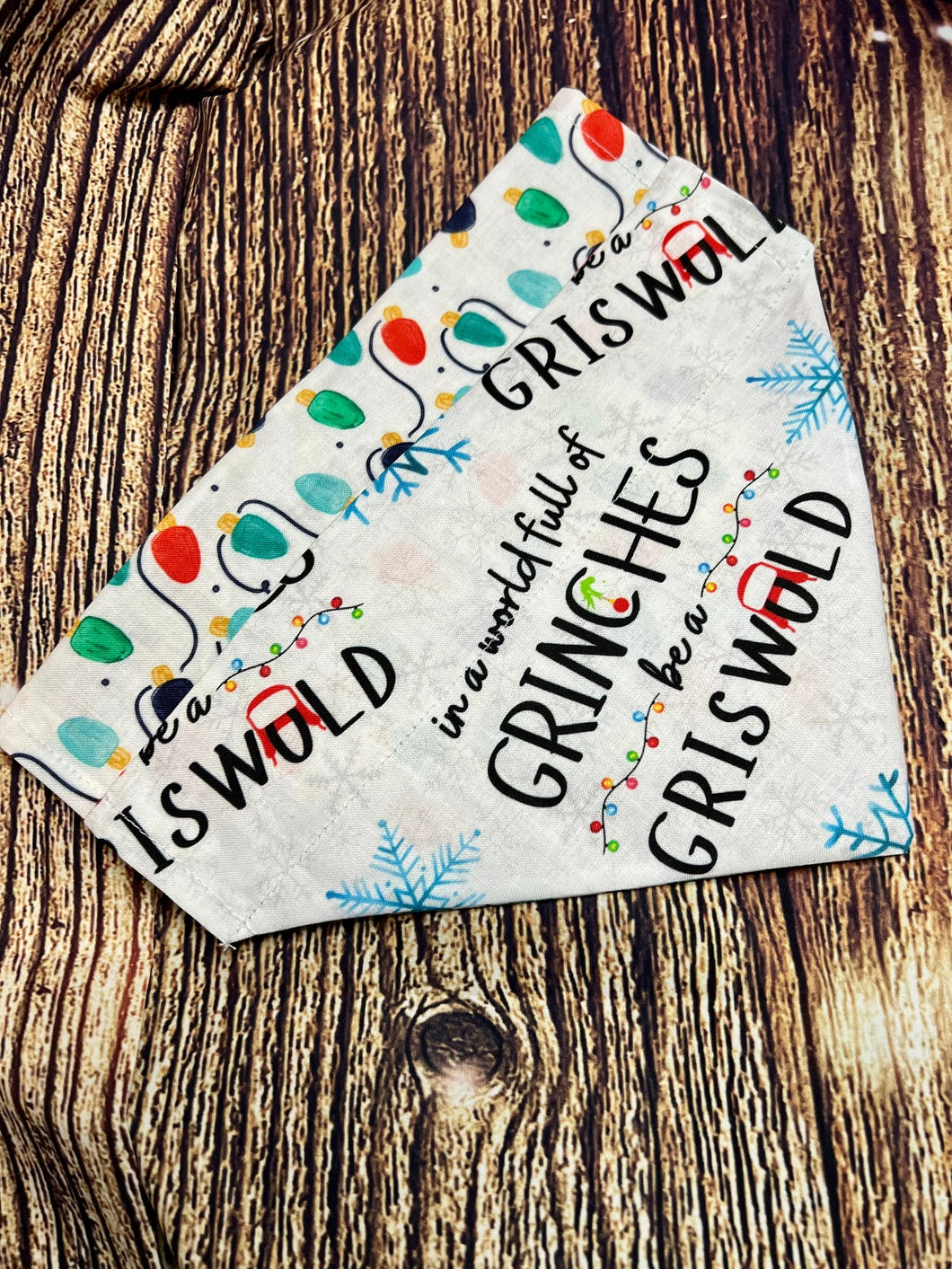 Griswold's Lights Reversible Collar Bandana