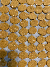 Load image into Gallery viewer, Cousin Razia&#39;s Maple Pumpkin Snaps -  All Natural Home Baked Dog Treats
