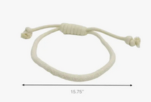 Load image into Gallery viewer, Natural White Cotton Rope Tugs

