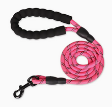 Load image into Gallery viewer, Pet Leash With Reflective Rope &amp; Padded Handle For All Sizes of Dogs
