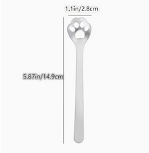 Load image into Gallery viewer, Stainless Steel Cat Claw Spoon
