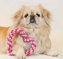 Load image into Gallery viewer, Pet Heart Chew Toys Cotton Rope (Mixed Color)
