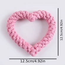 Load image into Gallery viewer, Pet Heart Chew Toys Cotton Rope (Mixed Color)
