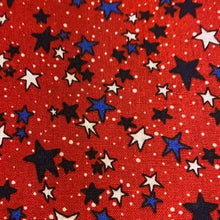 Load image into Gallery viewer, Bandana Red W/ Stars
