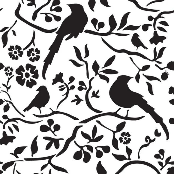 Songbirds Stencil - Dixie Belle Paint Company