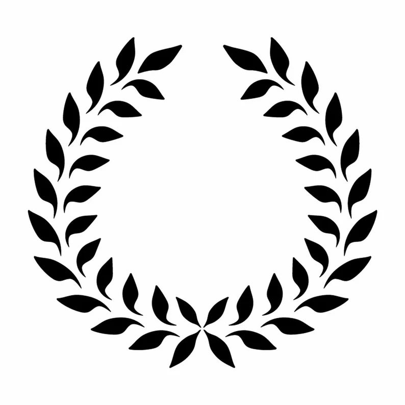 Small Wreath Stencil - Dixie Belle