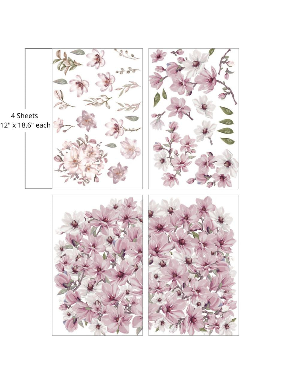 Magnificent Magnolia - Large Transfer