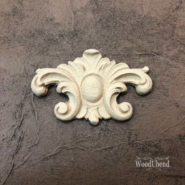 Pack of Two Decorative Plume WUB1667 2.95x1.96in (#1667)