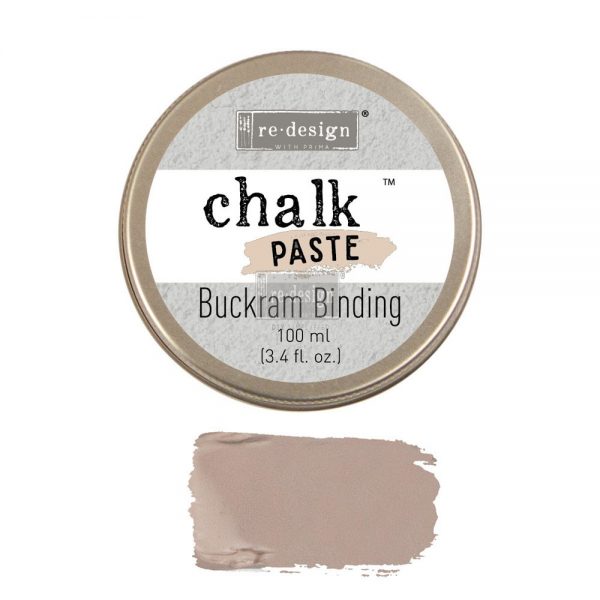 Buckram Binding - Chalk Paste