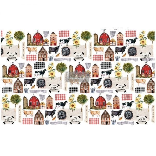Farm to Table - Decoupage