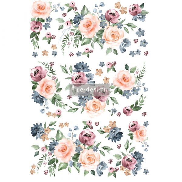 Watercolor Bloom - Transfers