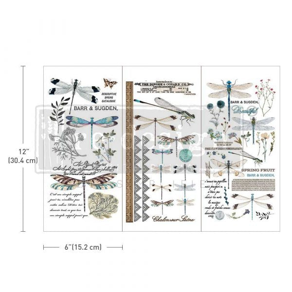 Spring Dragonfly - Transfers