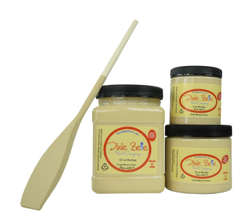 Burlap Chalk Mineral Paint - Dixie Belle Paint Company