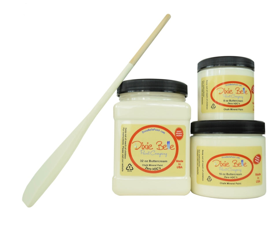 Buttercream Chalk Mineral Paint - Dixie Belle Paint Company