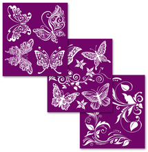 Load image into Gallery viewer, Butterflies Silkscreen Stencil - Dixie Belle Paint Company
