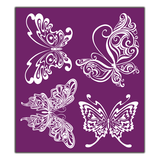 Load image into Gallery viewer, Butterflies Silkscreen Stencil - Dixie Belle Paint Company

