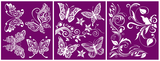 Load image into Gallery viewer, Butterflies Silkscreen Stencil - Dixie Belle Paint Company
