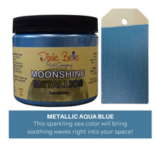 Load image into Gallery viewer, Caribbean Metallic Paint - Dixie Belle Paint Company
