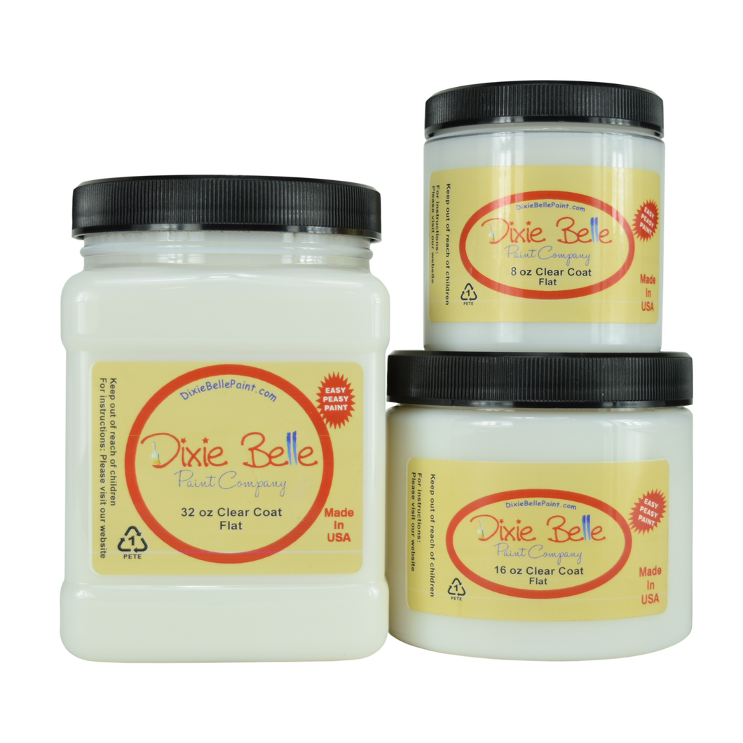 Clear Coat Flat - Dixie Belle Paint Company